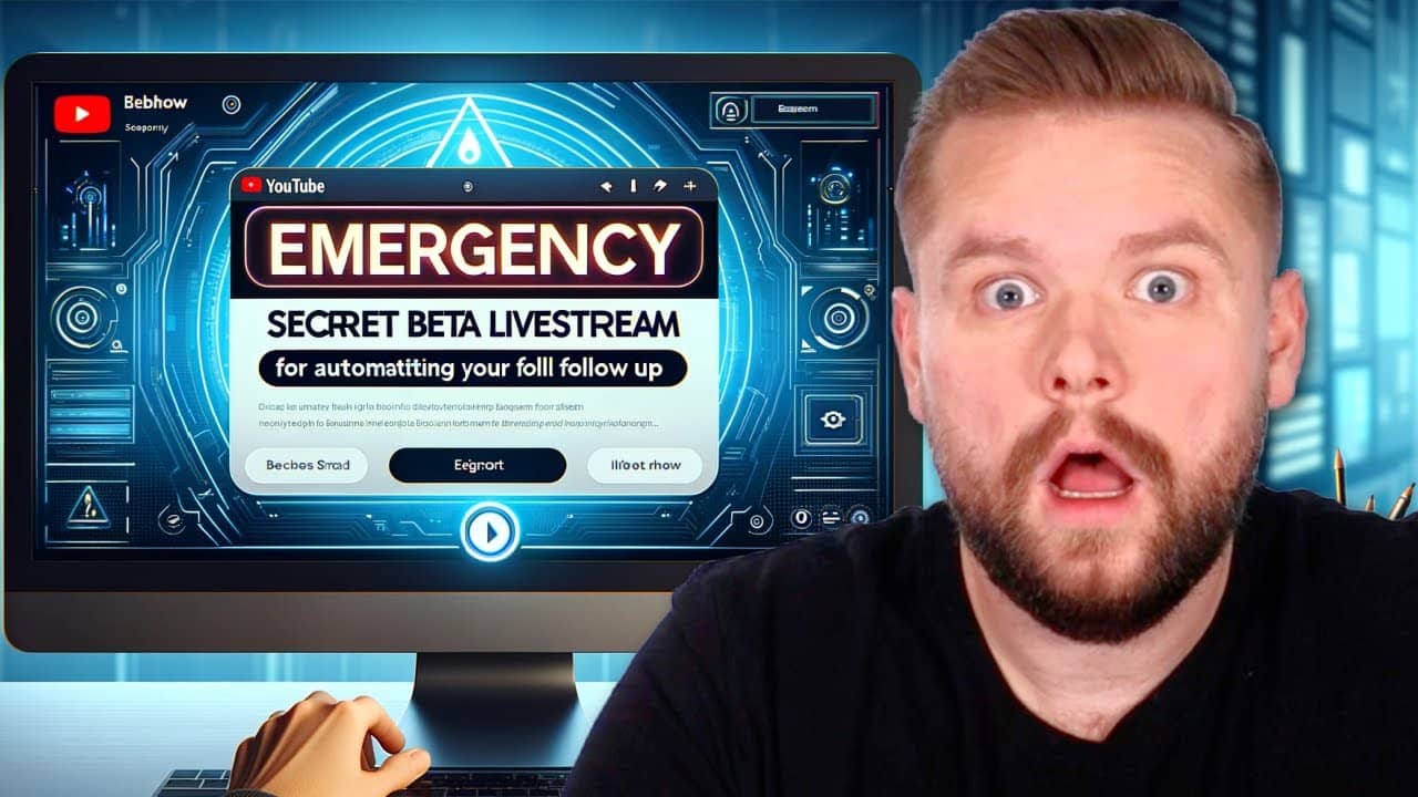 Read more about the article EMERGENCY: Secret Beta Livestream For Automating Your Follow Up