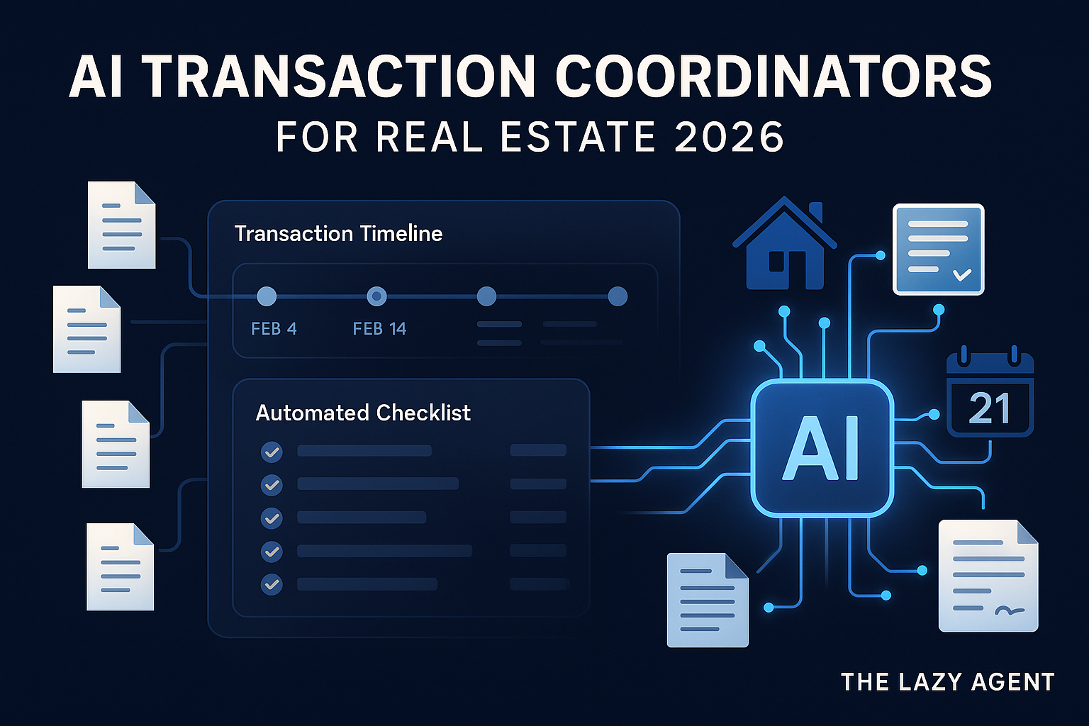 Read more about the article AI Transaction Coordinators for Real Estate: The Complete 2026 Guide to Automating Your Closings