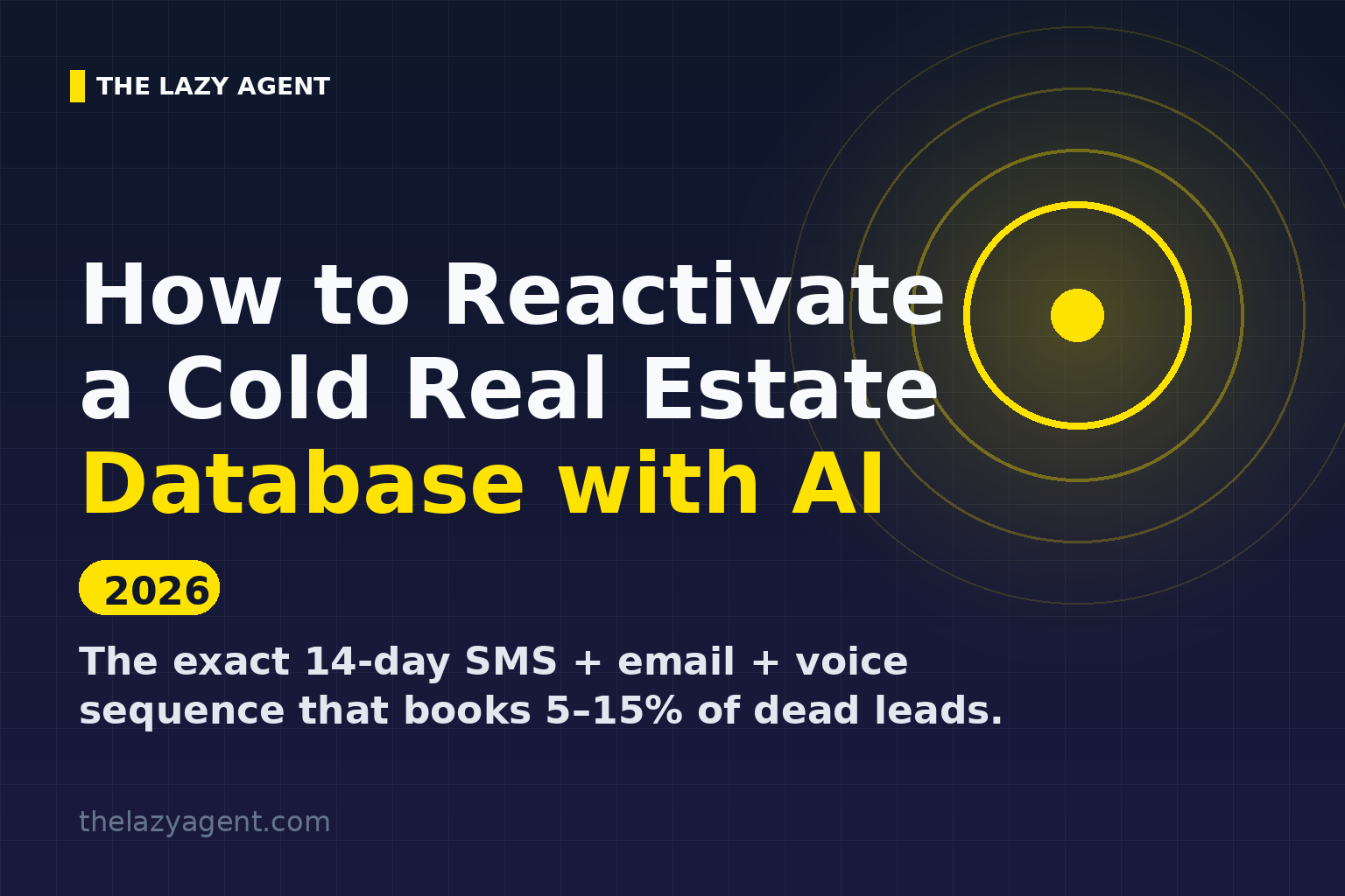 Read more about the article How to Reactivate a Cold Real Estate Database with AI in 2026 (My Exact 14-Day Sequence)