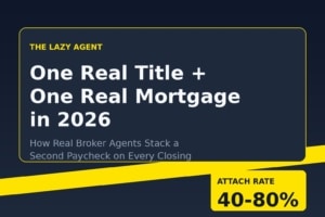 Read more about the article One Real Title and One Real Mortgage in 2026: How Real Broker Agents Stack a Second Paycheck on Every Closing