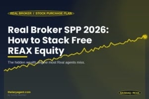 Read more about the article Real Broker Stock Purchase Plan 2026: How to Stack Free REAX Equity Every Time You Get Paid