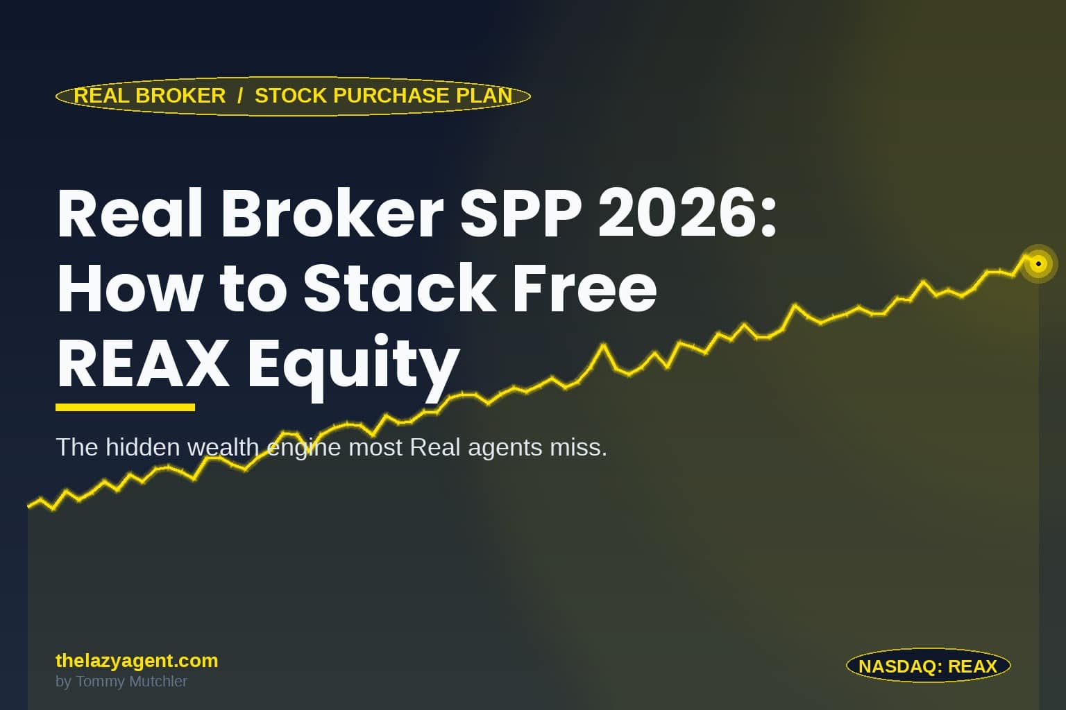 Read more about the article Real Broker Stock Purchase Plan 2026: How to Stack Free REAX Equity Every Time You Get Paid